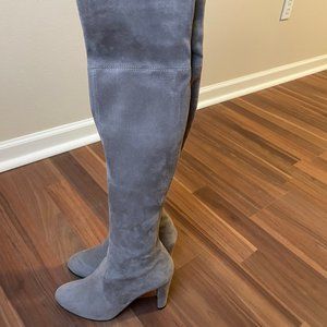 Stuart Weitzman 'Highland' Over the Knee Boot (Topo Suede)
